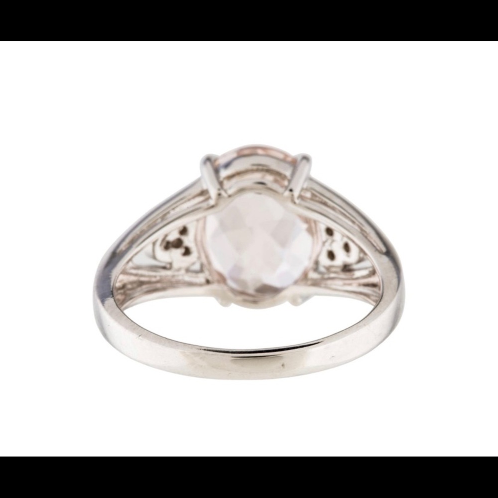 Real morganite ring - Picture 2 of 8